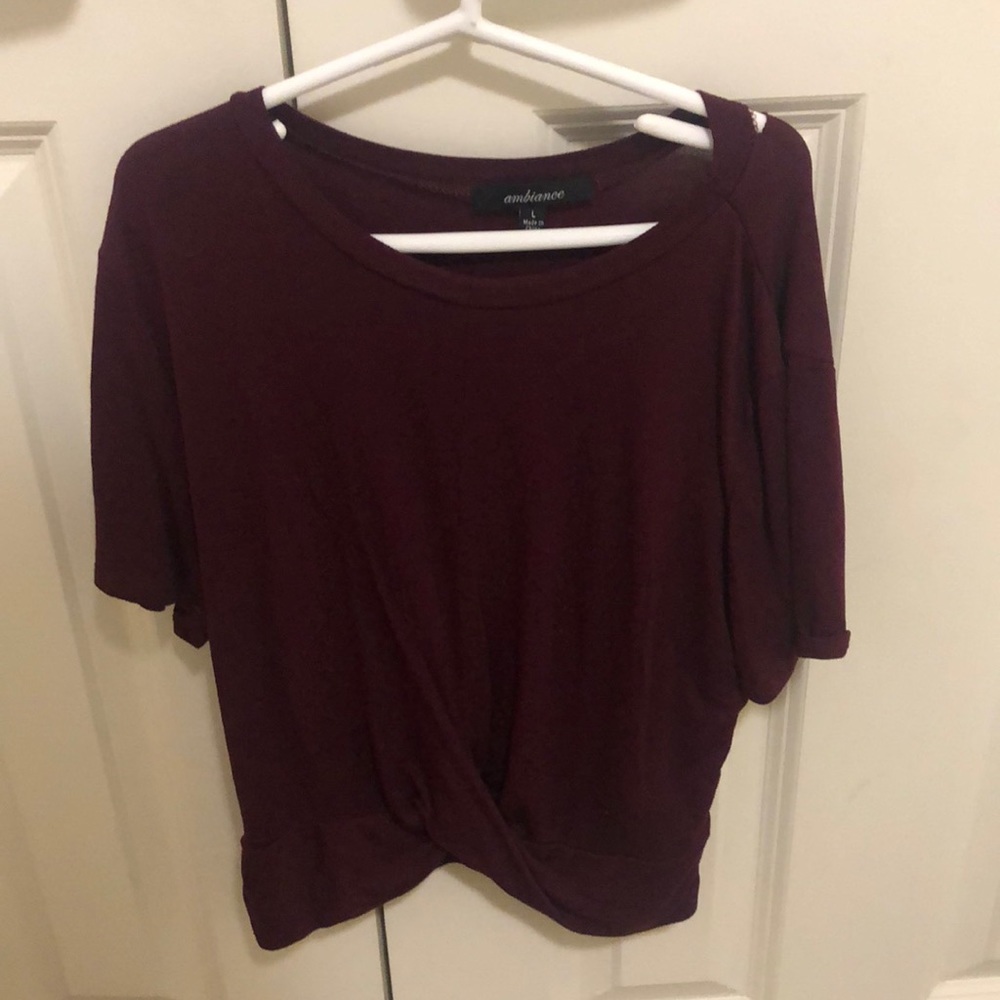 Short sleeved shirt in kids, size large